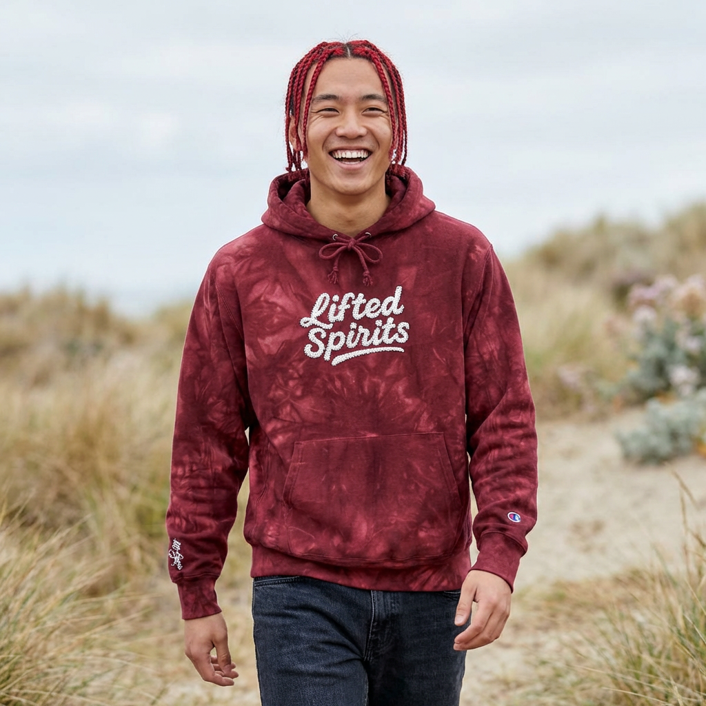 LiftedSpirits Hoodie -MULLED BERRY