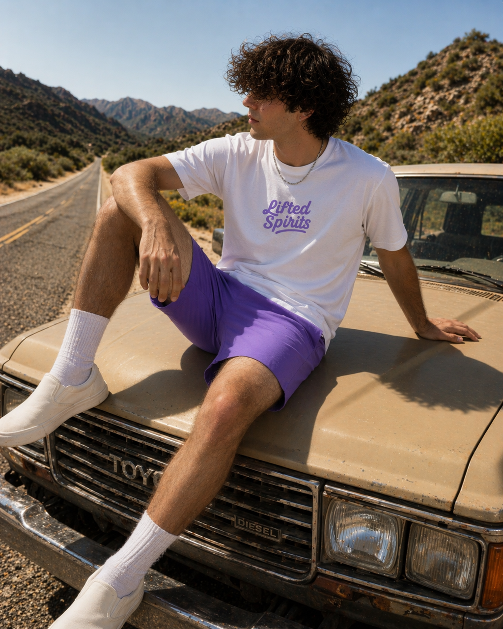 LiftedSpirits T-Shirt - Lavender Tide