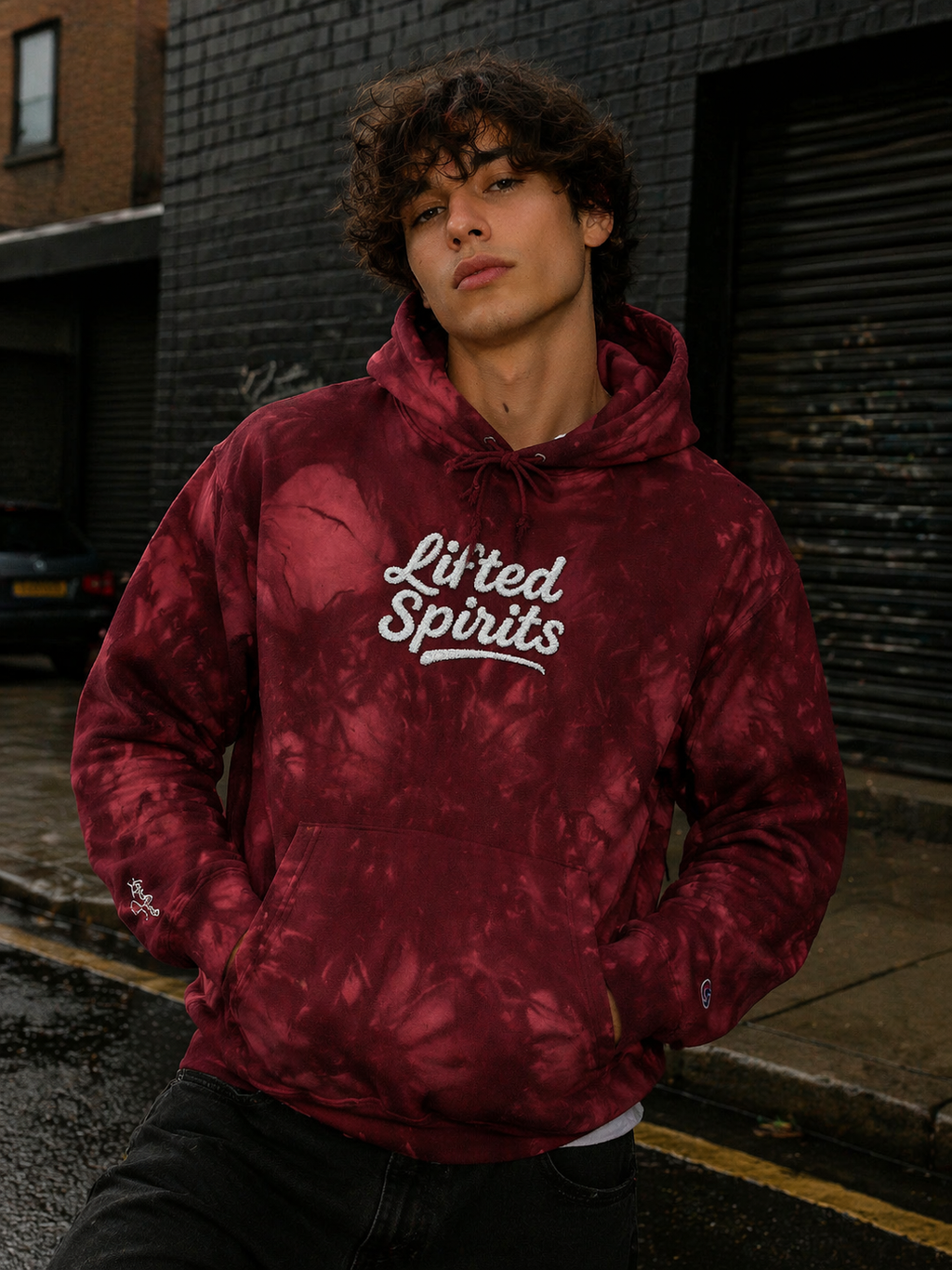 LiftedSpirits Hoodie -MULLED BERRY