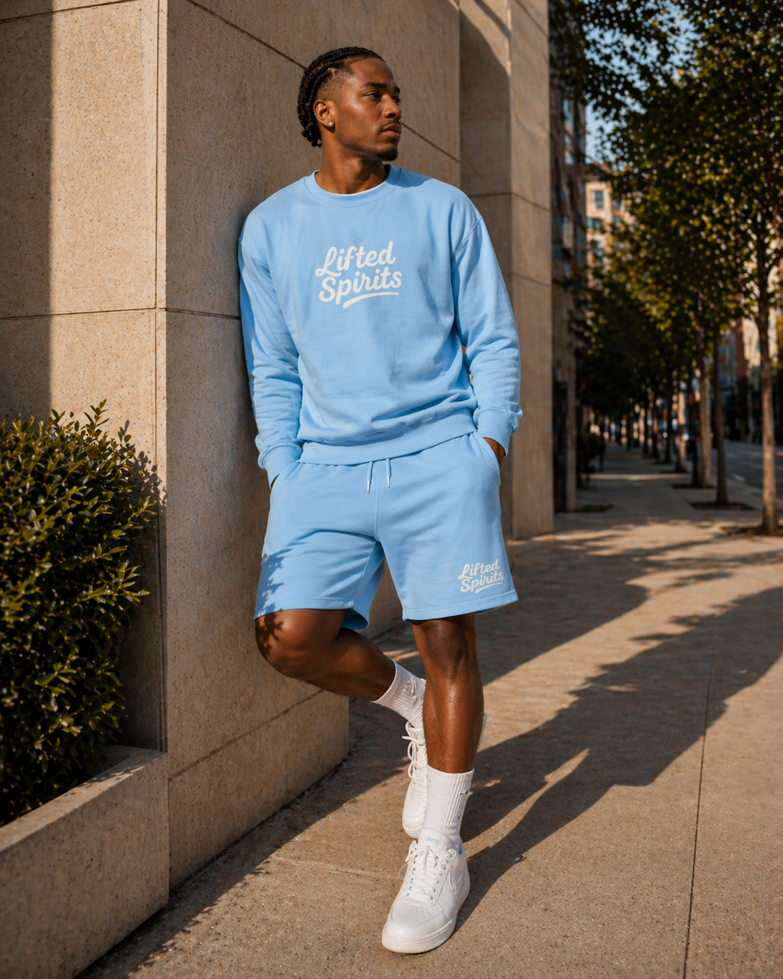 LiftedSpirits Sweatshirt - SPIRIT SKY 🩵
