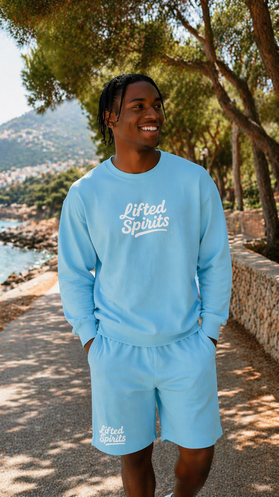 LiftedSpirits Sweatshirt - SPIRIT SKY 🩵