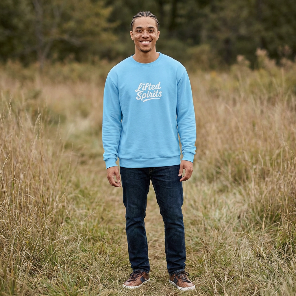 LiftedSpirits Sweatshirt - SPIRIT SKY 🩵